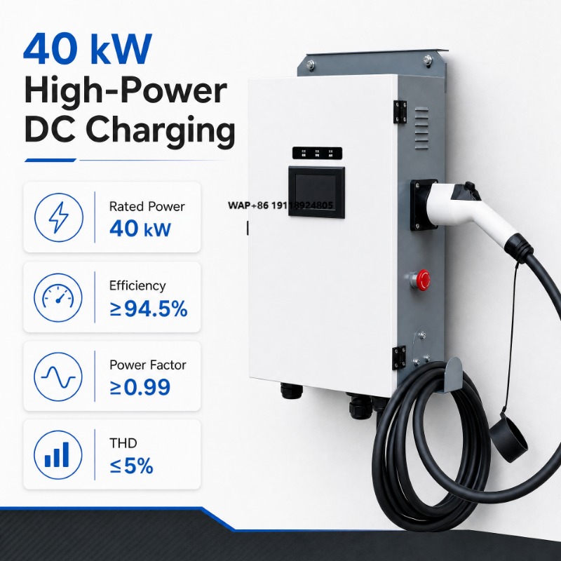 Ev Charger - Floor-mounted Charging Stations DC Ev Charging