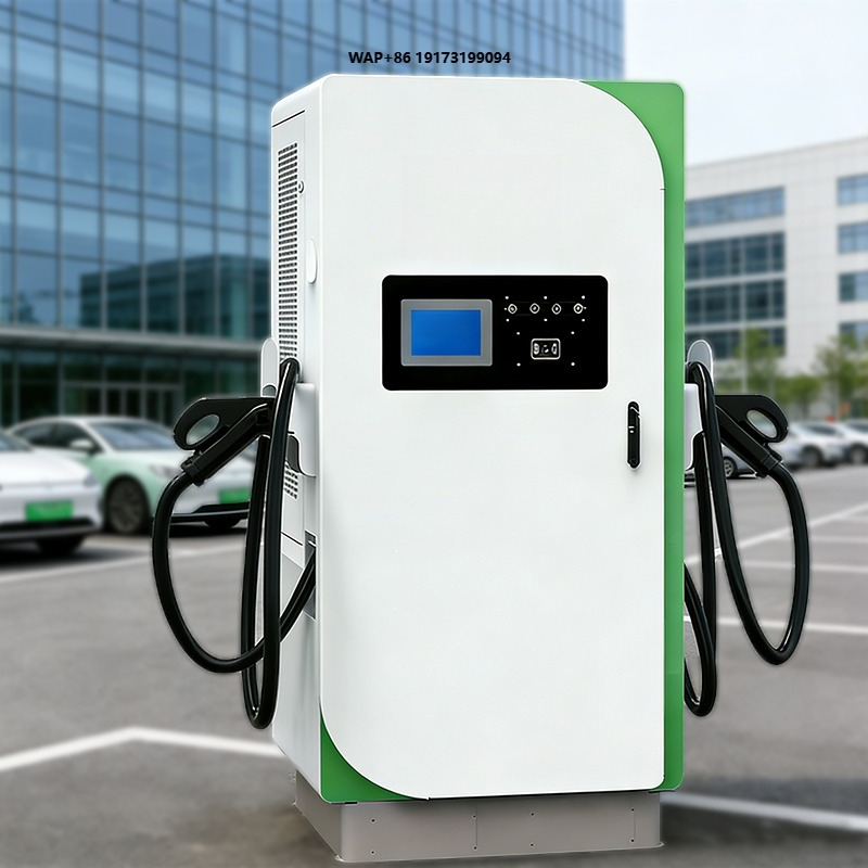 Fast Ev Charger - 60kw CCS2+CHAdeMO OCPP Fast Car EV