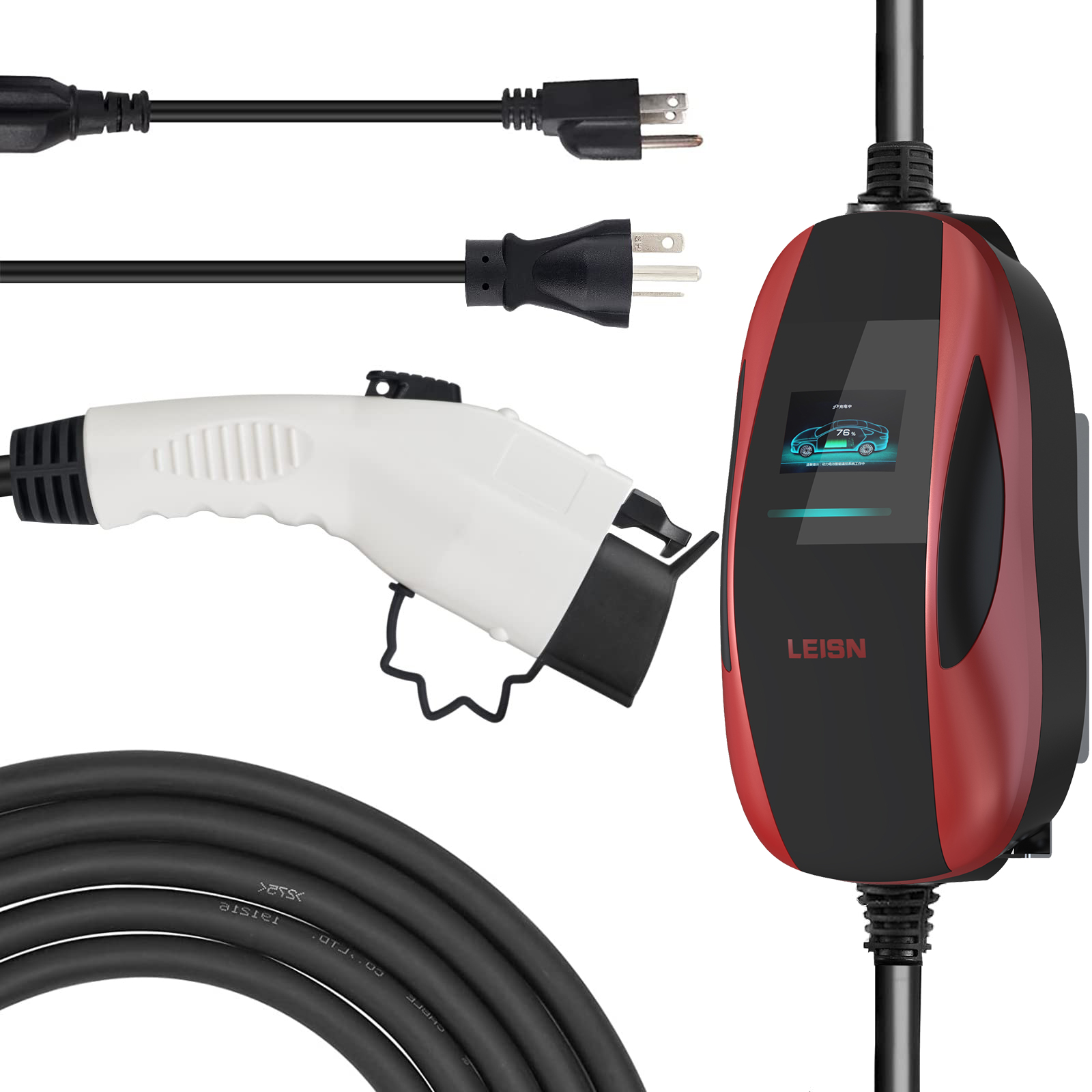 22KW 32A Portable Electric Car - огляд і ціна Portable Ev Charger