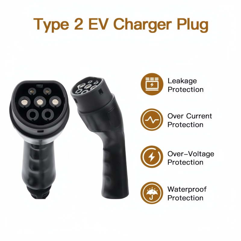 New Type2 Male/Female EV Charg - огляд і ціна Ev Charger Adapter