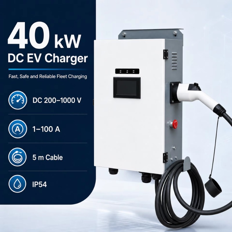 Floor-mounted Charging Station - огляд і ціна Ev Charger