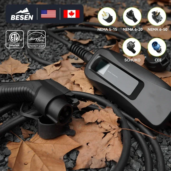 BESEN 8.8kW Portable Type 1 EV - огляд і ціна Portable Ev Charger