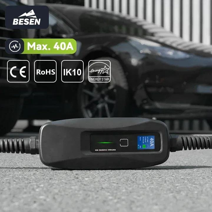 BESEN 8.8kW Portable Type 1 EV - огляд і ціна Portable Ev Charger