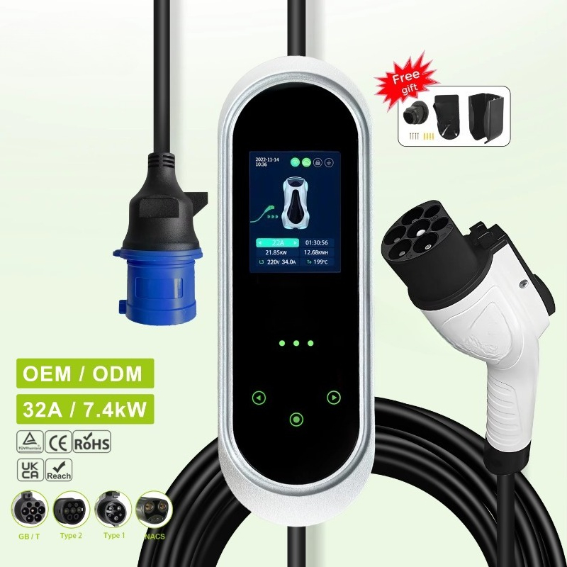 Portable EV Charger GB/T High  - огляд і ціна Ev Charger