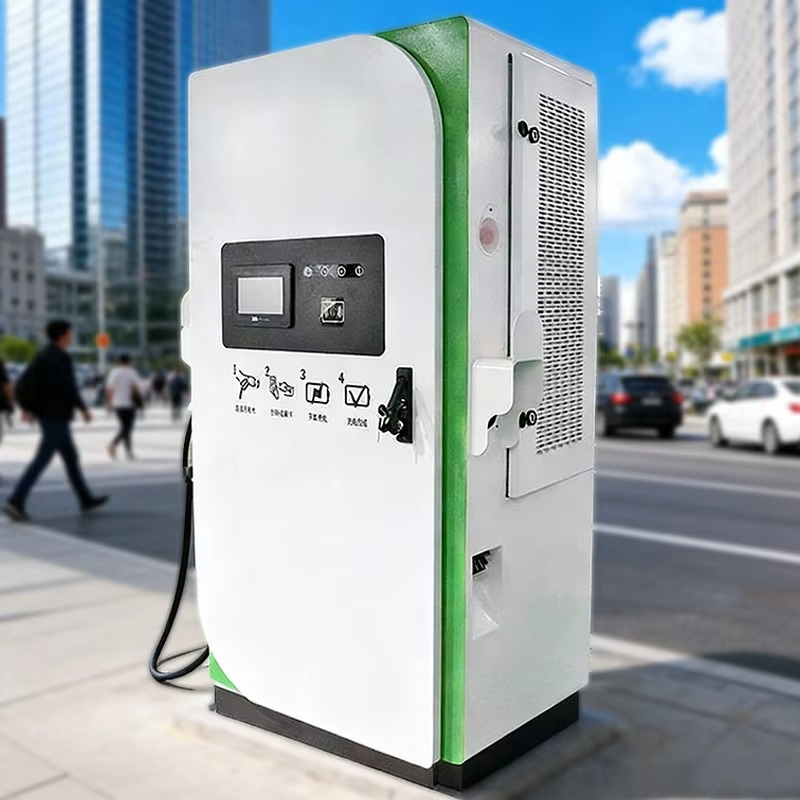 60kw  CCS2+CHAdeMO OCPP Fast C - огляд і ціна Fast Ev Charger
