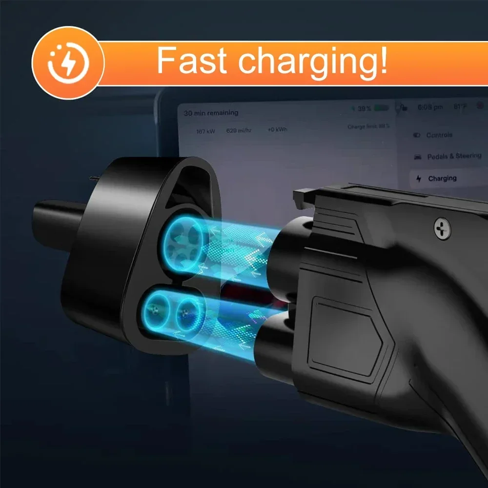 For Tesla Model 3/X/Y/S EV Cha - огляд і ціна Ev Charger Adapter