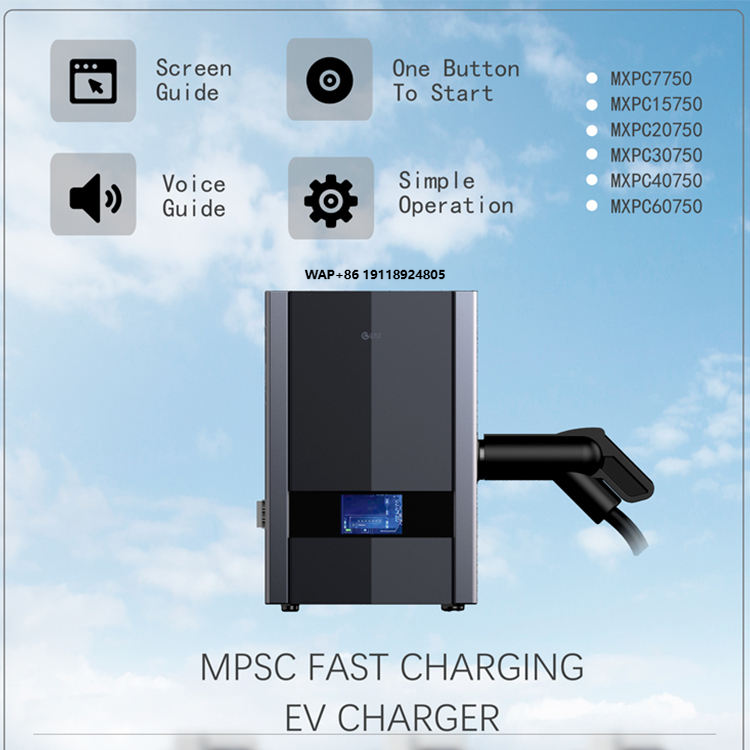 New 3 Phase 64A 40KW Smart DC  - огляд і ціна Ev Charger