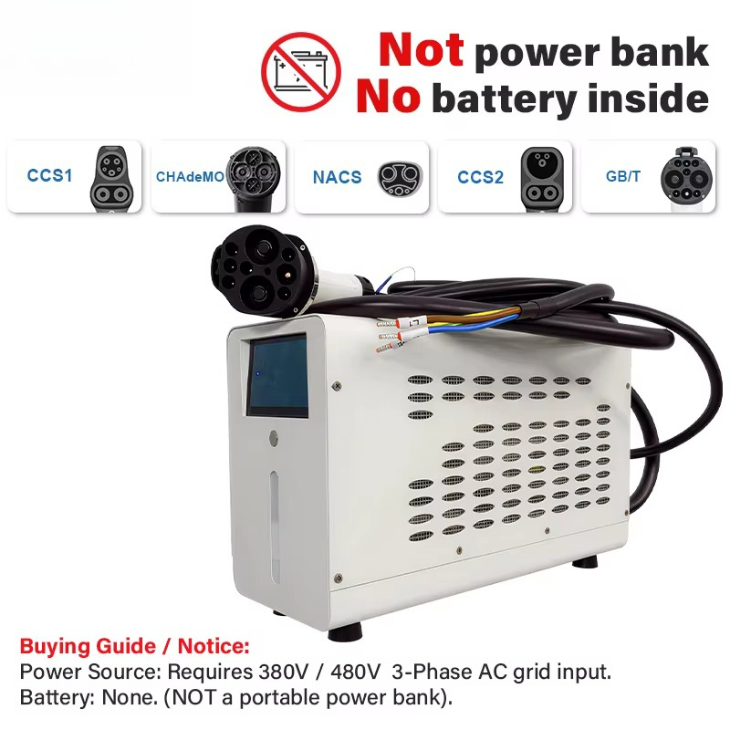 Manufacturer Wholesale 480V 3  - огляд і ціна Ev Charger