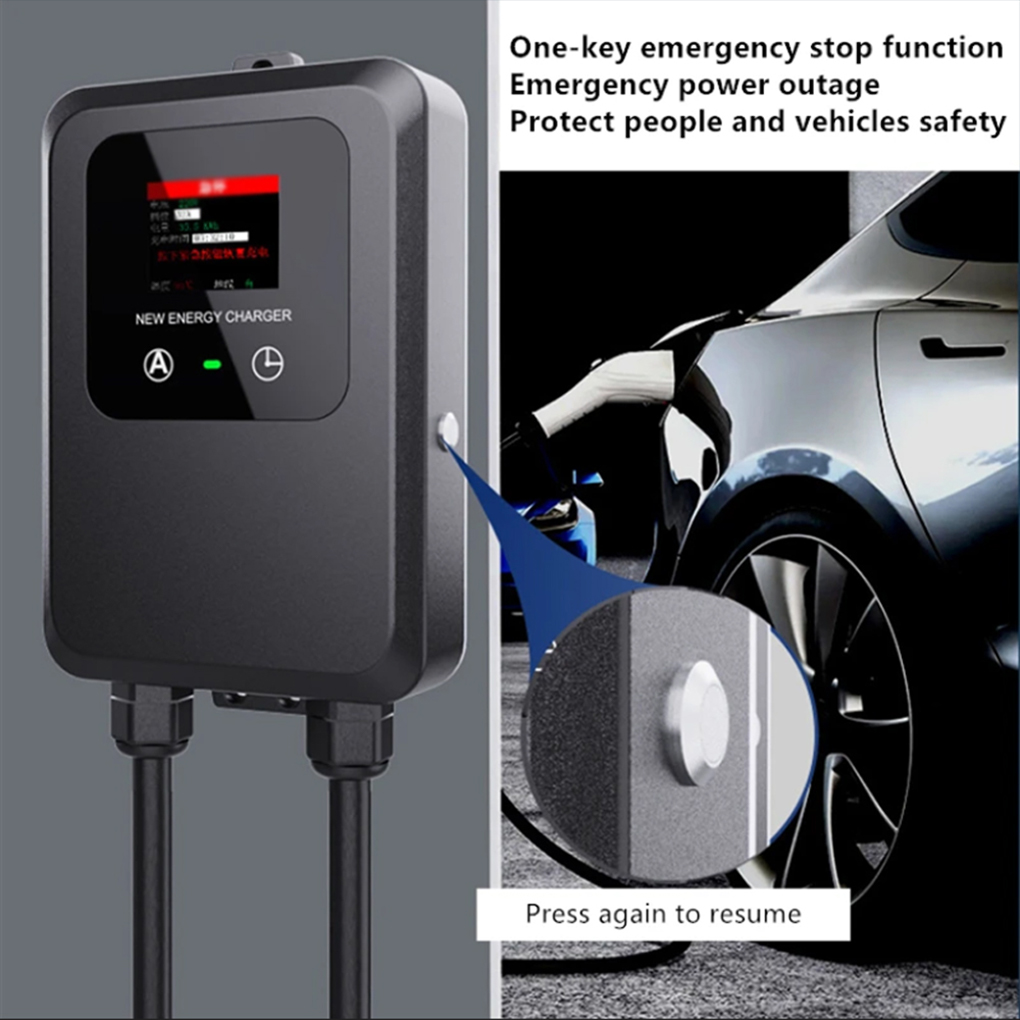 EV Charger 32A-24A-16A-8A 7KW  - огляд і ціна Wallbox Ev