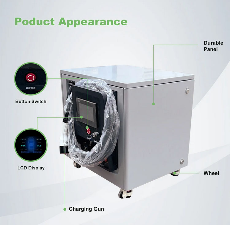 BAITU 20KW Single Portable DC  - огляд і ціна Ev Charger