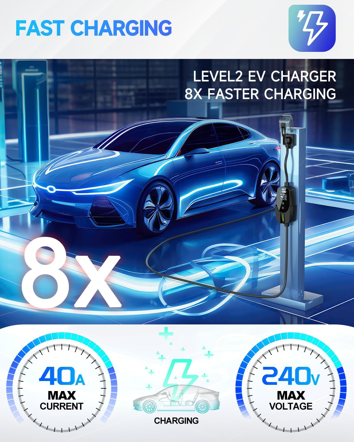 EVDANCE Portable EV Charger fo - огляд і ціна Portable Ev Charger