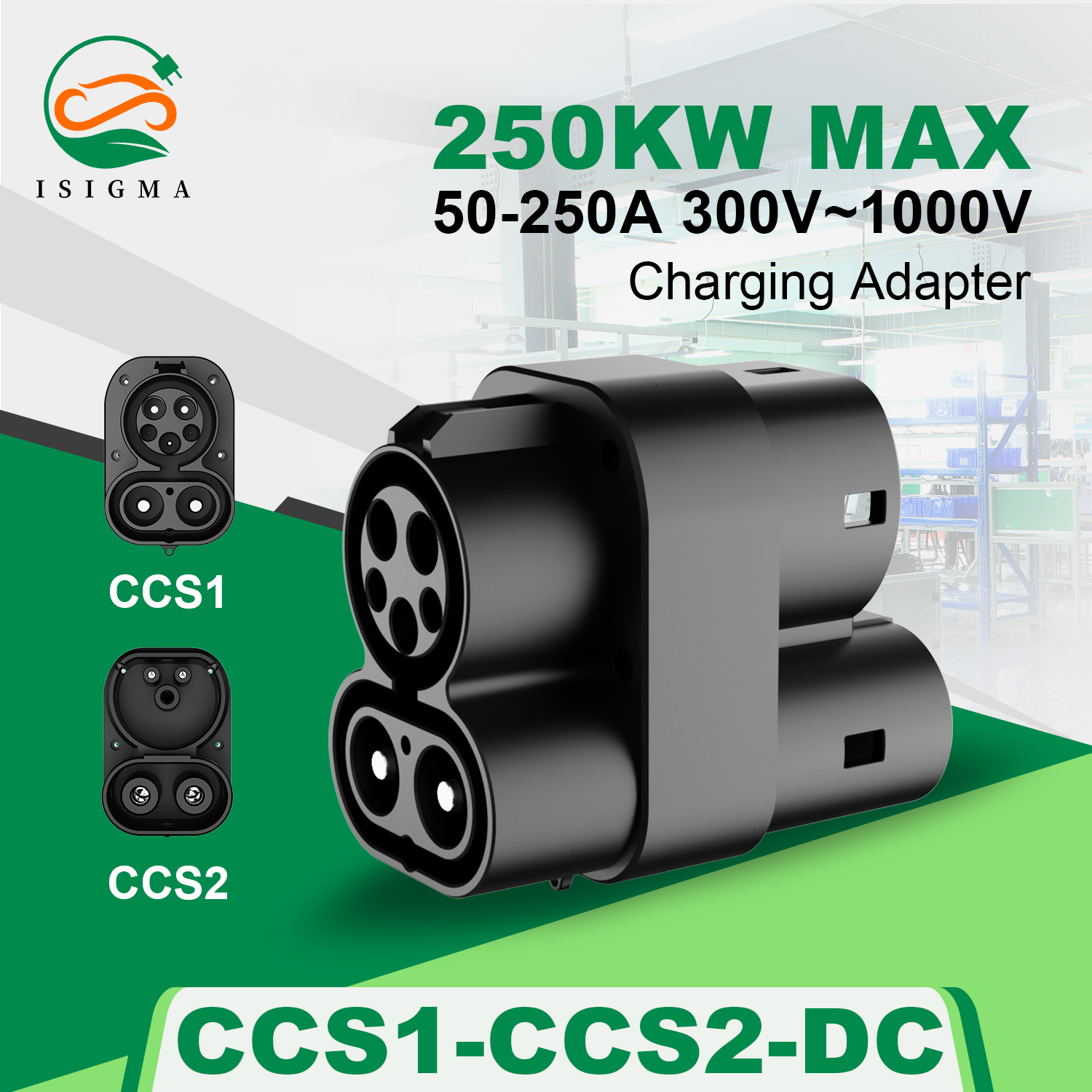 CCS1 to CCS2 Adapter DC to DC  - огляд і ціна Ccs2 To Ccs1 Fast Charge Adapter 250Kw