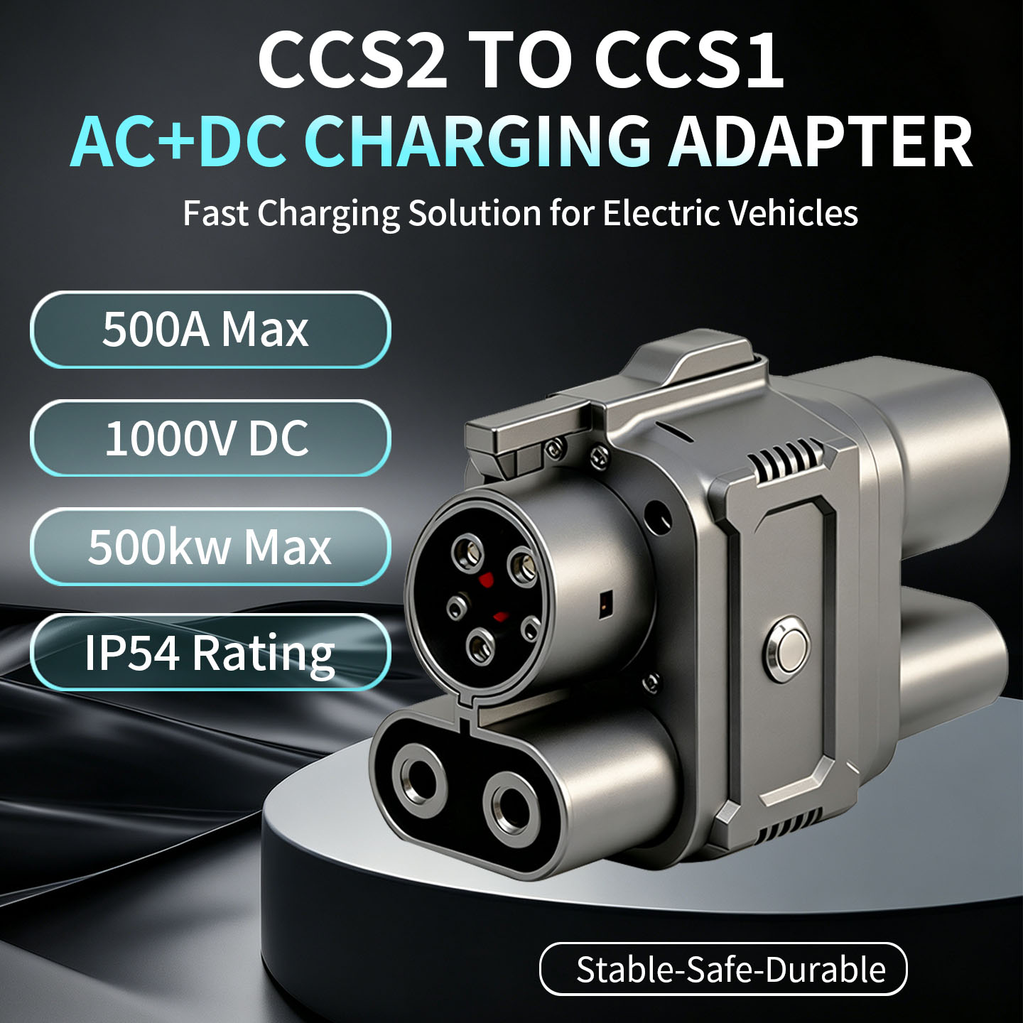 CCS2 to CCS1 Type2 to Type1 AC - огляд і ціна Ev Charger Adapter