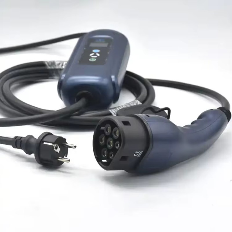 Portable Electric Vehicle Blue - огляд і ціна Portable Ev Charger