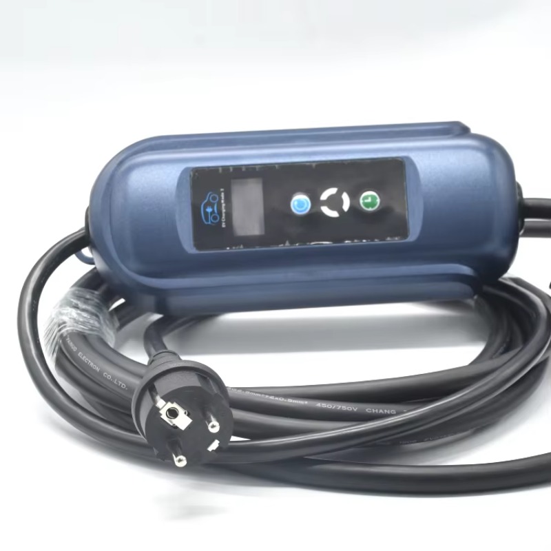 Portable Electric Vehicle Blue - огляд і ціна Portable Ev Charger