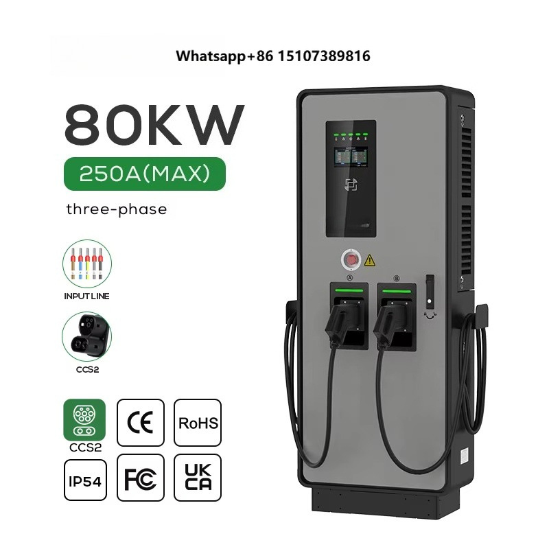 Dual  Dc Ev Charger 40kw 80kw  - огляд і ціна Ev Charging Pile