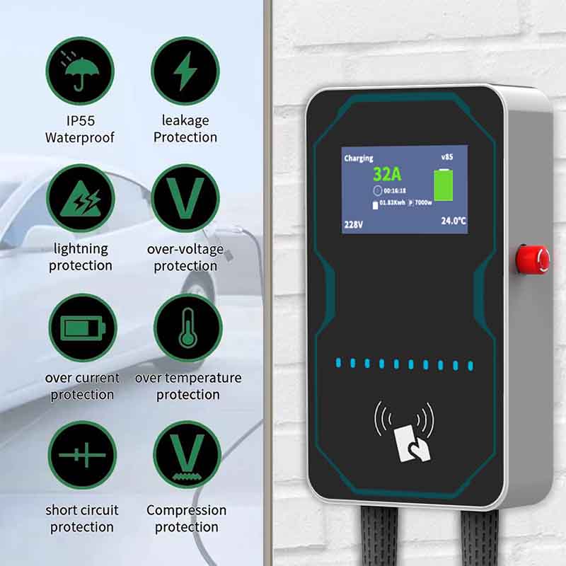 WUFEN EVSE Wallbox EV Car Char - огляд і ціна Ev Charging Cable